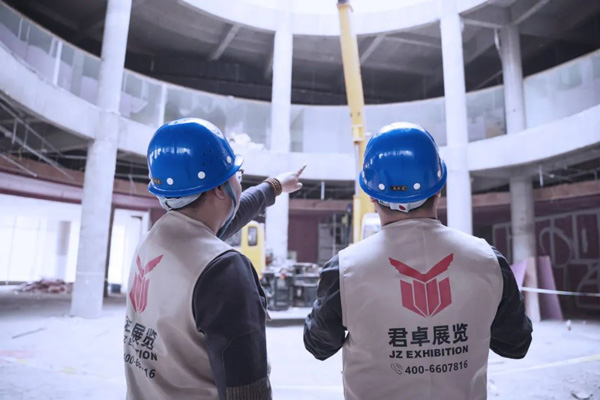 君卓展覽|直擊康業(yè)制藥大廈施工現(xiàn)場(chǎng)，正式進(jìn)入沖刺階段！