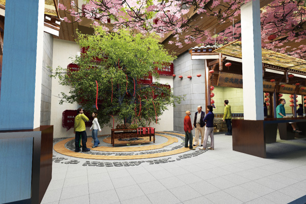 西安展廳裝修設(shè)計(jì)公司：結(jié)合文化藝術(shù)與現(xiàn)代設(shè)計(jì)，創(chuàng)造富有視覺(jué)沖擊力的展覽空間，提升觀眾參與感與互動(dòng)性