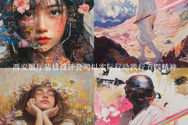 西安展廳裝修設(shè)計(jì)公司開展五四青年節(jié)公益活動(dòng)